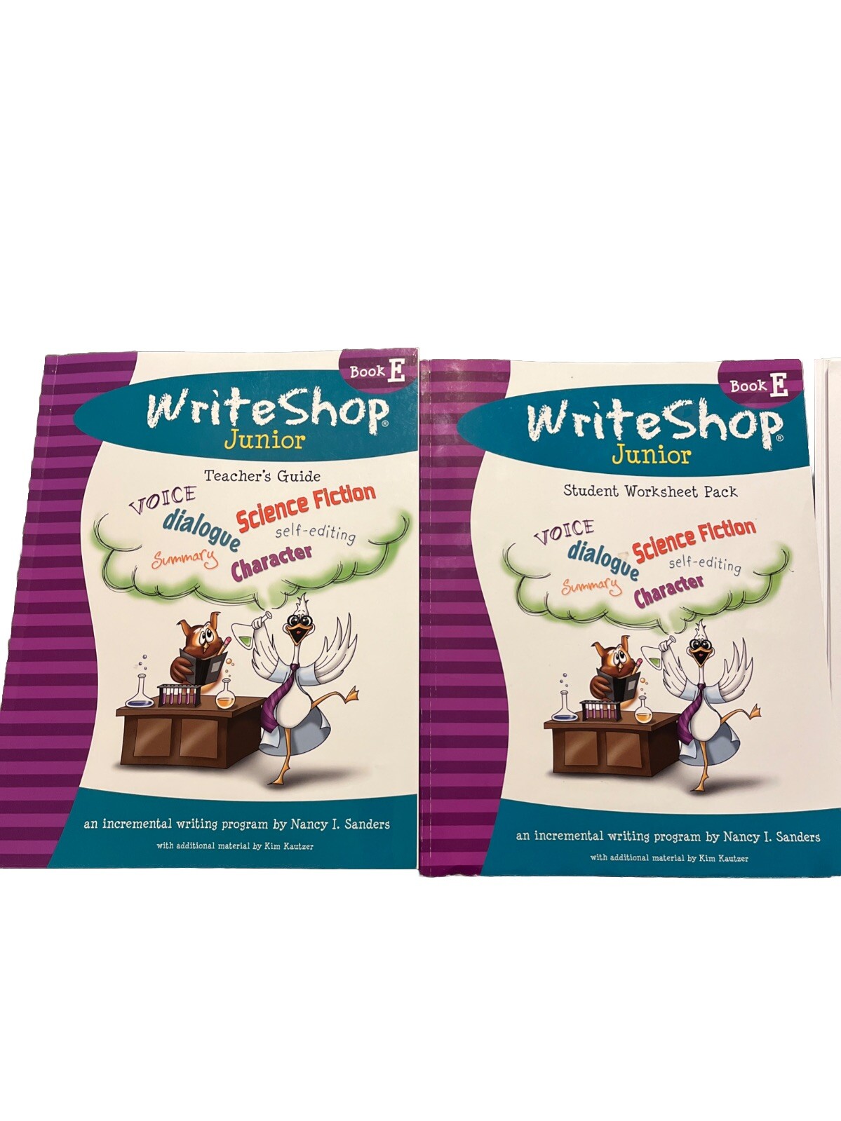 WriteShop Junior, Student Worksheet, Teacher&rsquo;s Guide, Grammer, Time Saver