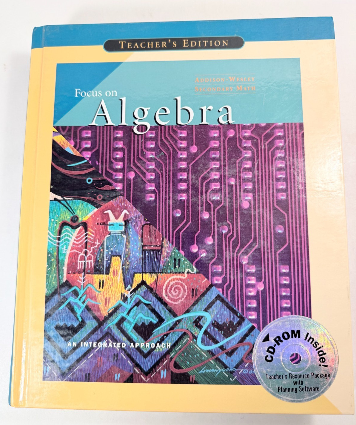 Addison-Wesley Focus on Algebra: Teacher’s Edition 1998 0201869519 includes CD