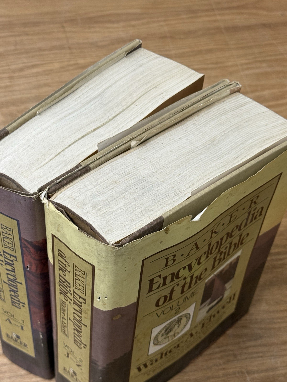 Baker Encyclopedia of the Bible 2 Volume Set 1988 Elwell Theology Hardcover