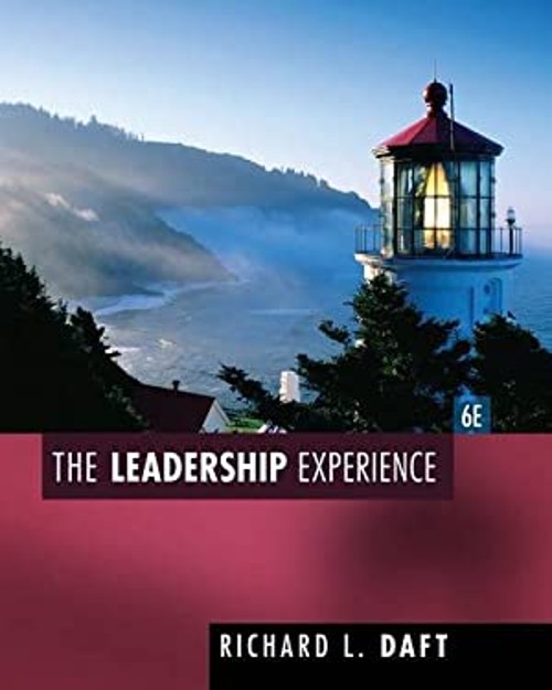 The Leadership Experience Paperback Richard Daft
