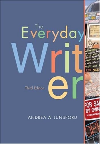 The Everyday Writer by Lunsford, Andrea A., Good Book