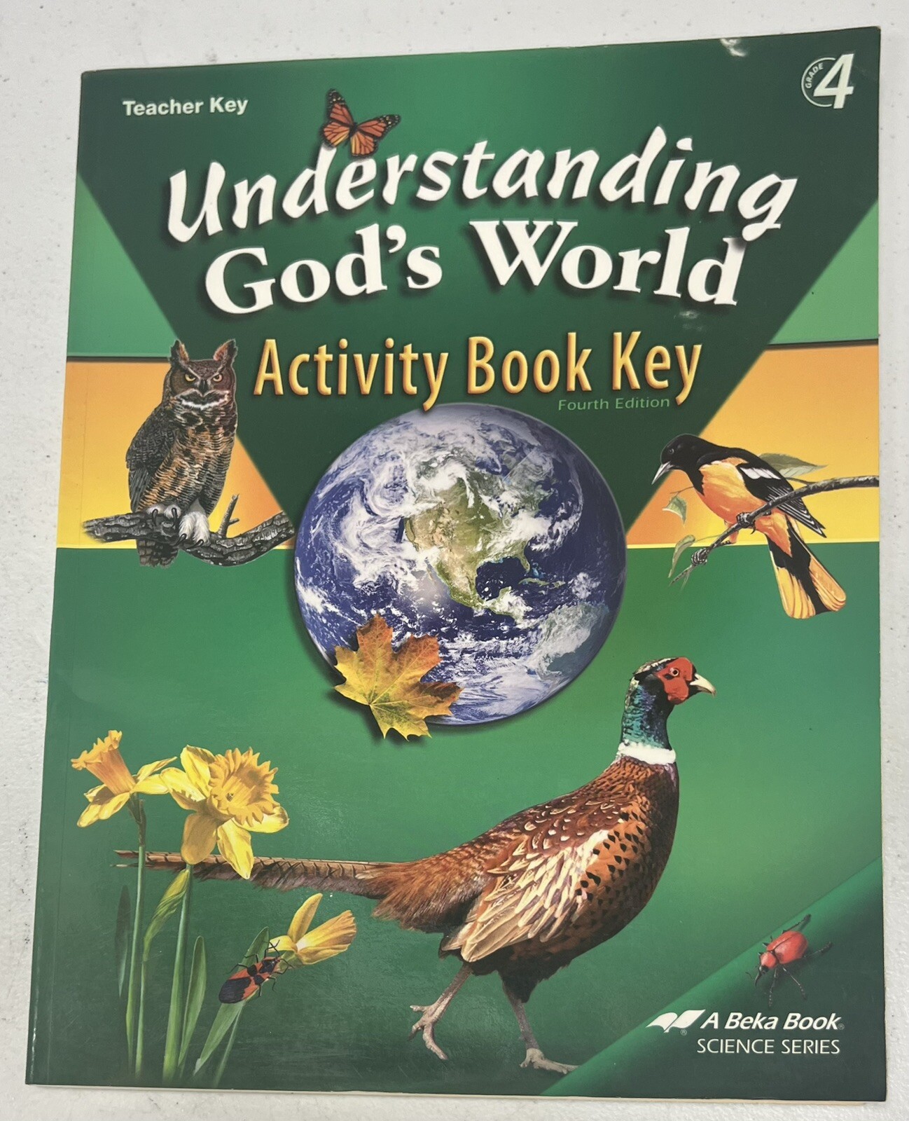 Abeka Understanding Gods World Teacher Key for Activity Book 4th grade science