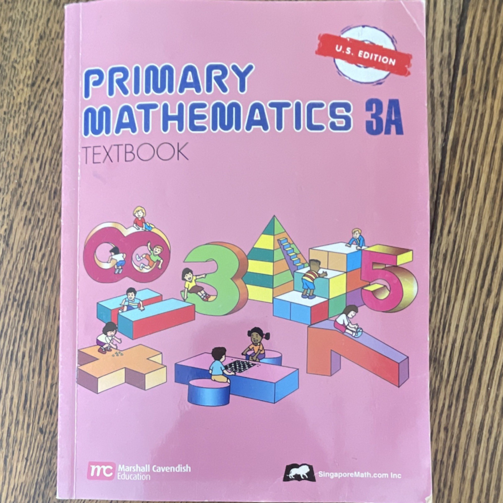 Marshall Cavendish Primary Mathematics 3A Elementary Math Textbook U.S. Edition