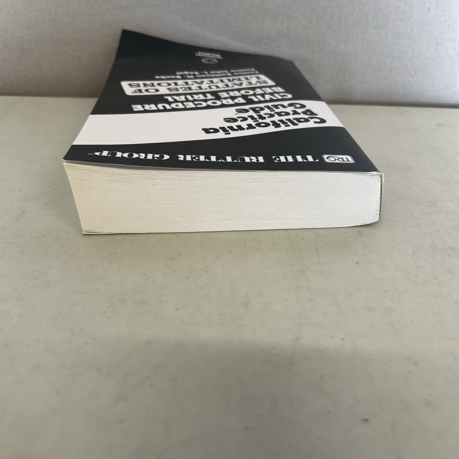 California Civil Procedure Before Trial STATUTES OF LIMITATIONS 2025 Rutter