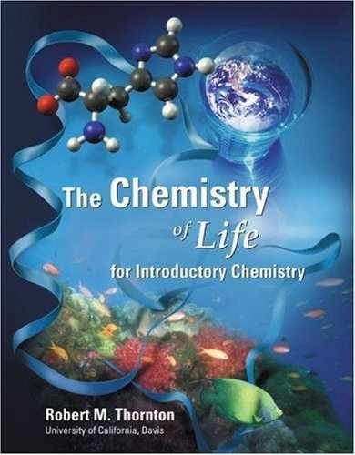 Chemistry of Life for Introductory – CD-ROM, by Thornton Robert M. – Very Good