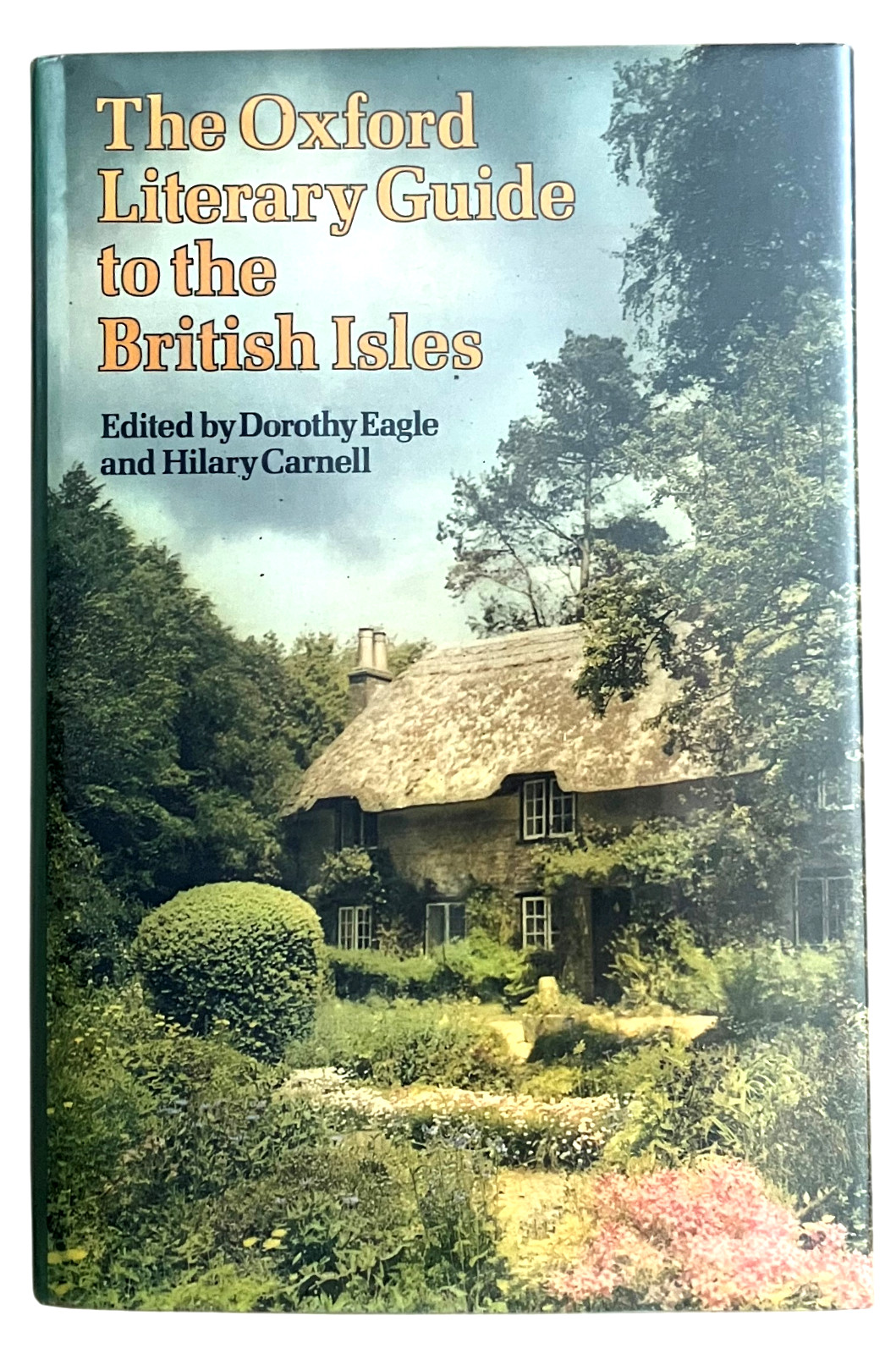 Oxford Literary Guide to the British Isles 1977 Hardcover DJ Ex-Library OUP