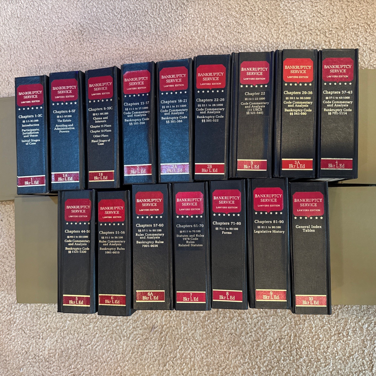 Bankruptcy services lawyers Edition 16 Book Set 1-10