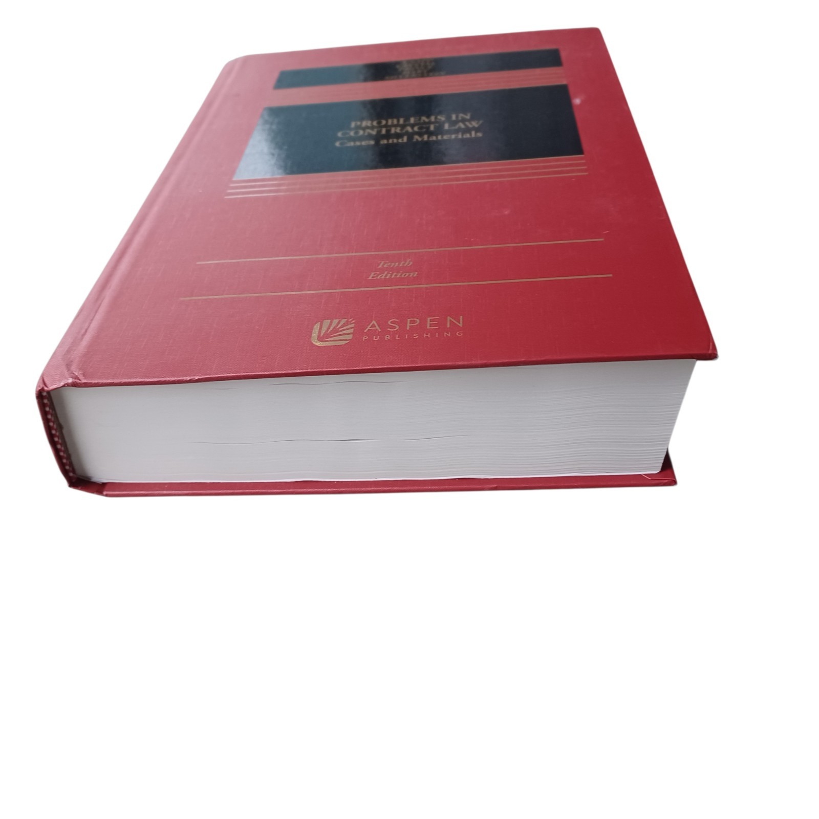Problems in Contract Law, by Charles L. Knapp; 10th ed