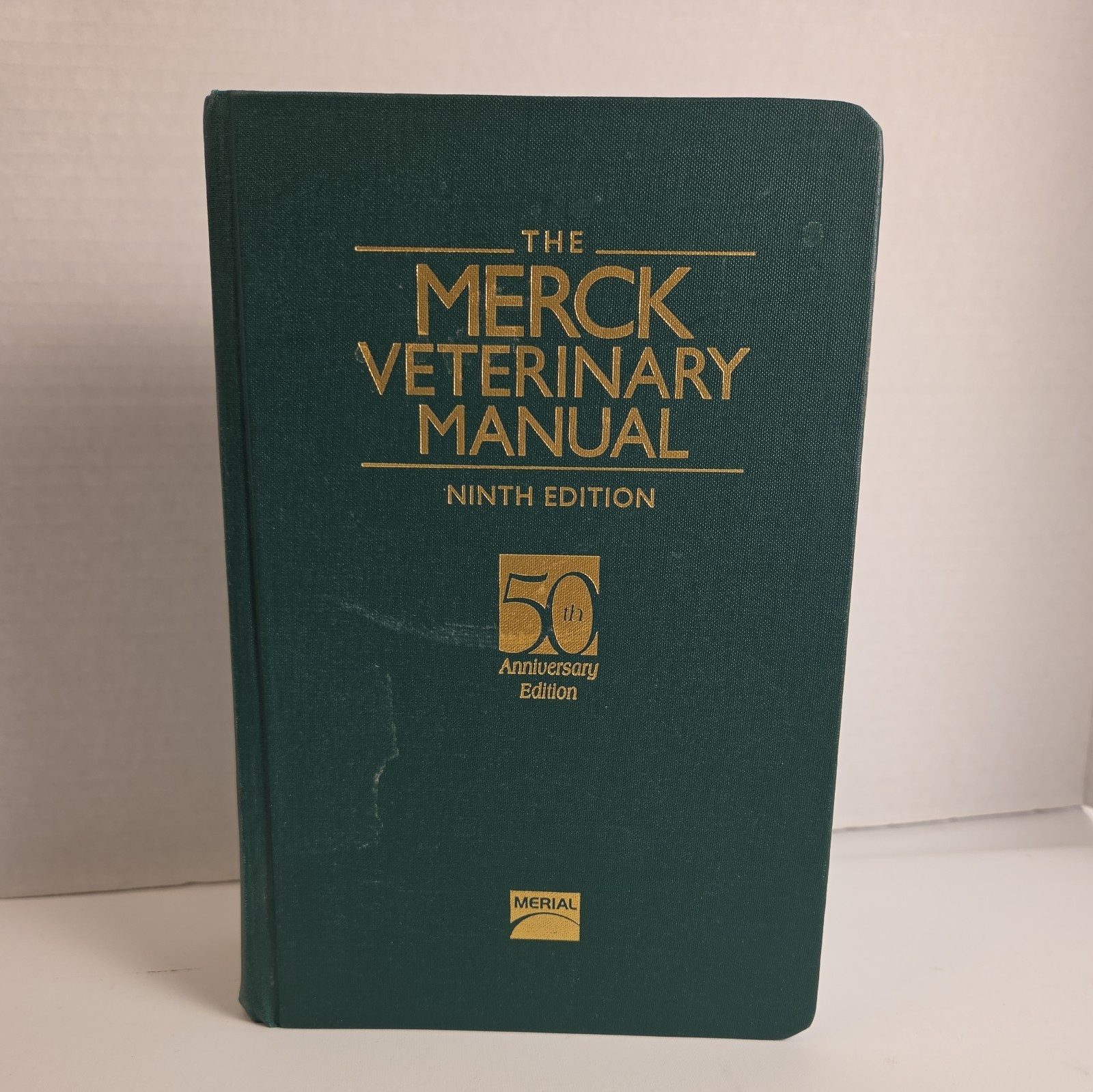 Merck Veterinary Manual 9th Edition 50th Anniversary Hardcover Used Tabs