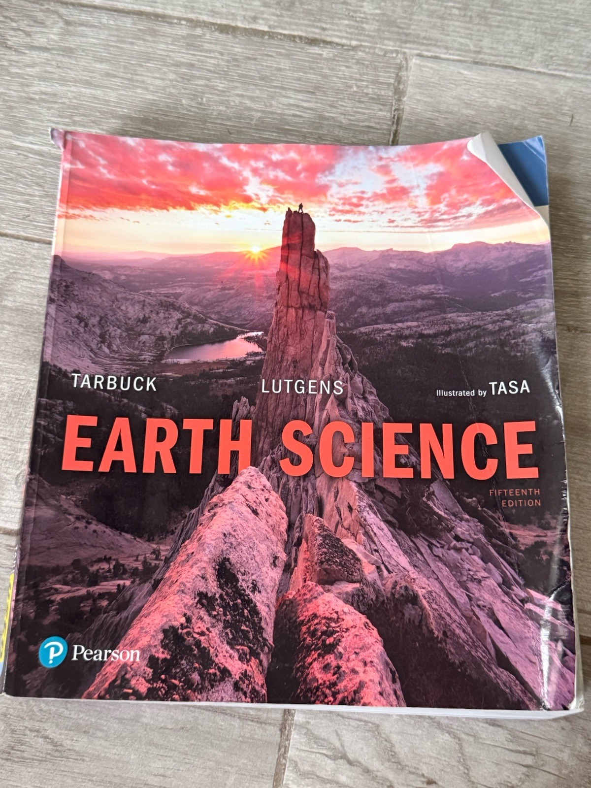 🌎 Earth Science – Fifteenth Edition 15th by Tarbuck Edward; Lutgens Frederick