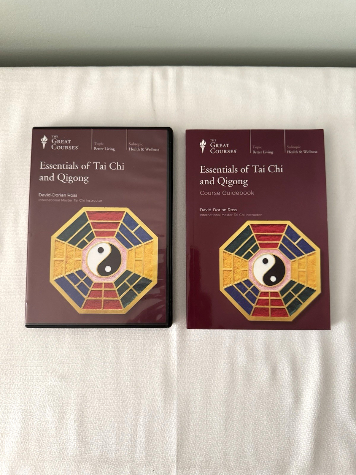 Essentials of Tai Chi & Qigong 4-DVD & Book Set Great Courses David-Dorian Ross