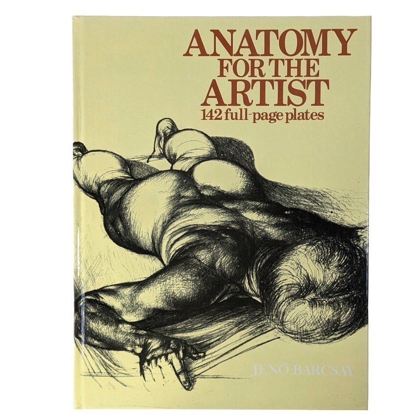 Jeno Barcsay ANATOMY FOR THE ARTIST 1995 Hardcover Very Good