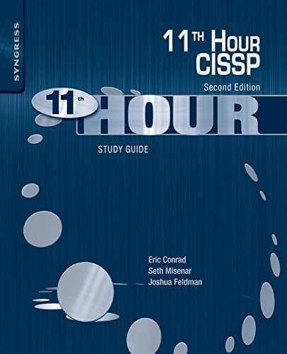 Eleventh Hour CISSP: Study – Paperback, by Feldman Joshua; Misenar – Very Good