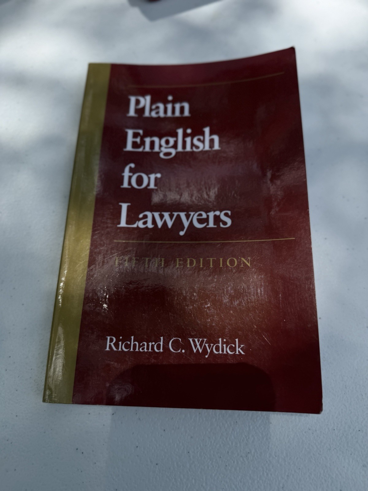 Carolina Academic Press Plain English for Lawyers 5th Ed Wydick Paperback