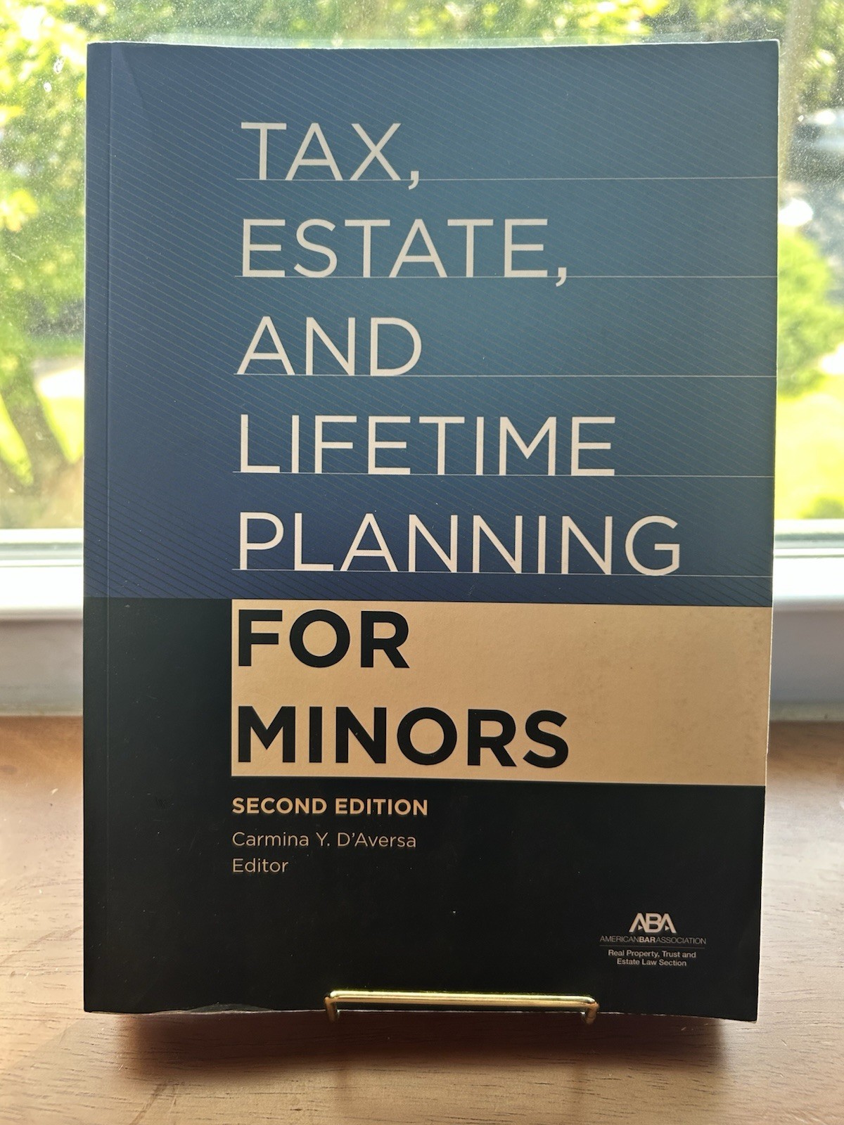 Tax Estate and Lifetime Planning for Minors 2nd Ed ABA Carmina D’Aversa
