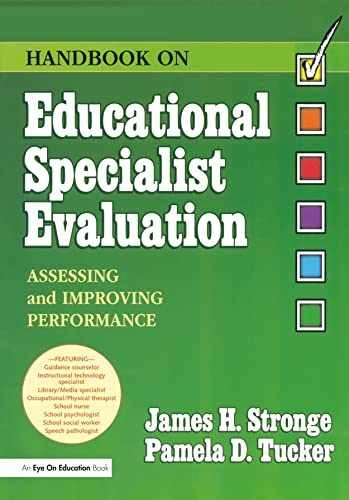 Handbook on Educational – Paperback, by Stronge James; Tucker – Very Good