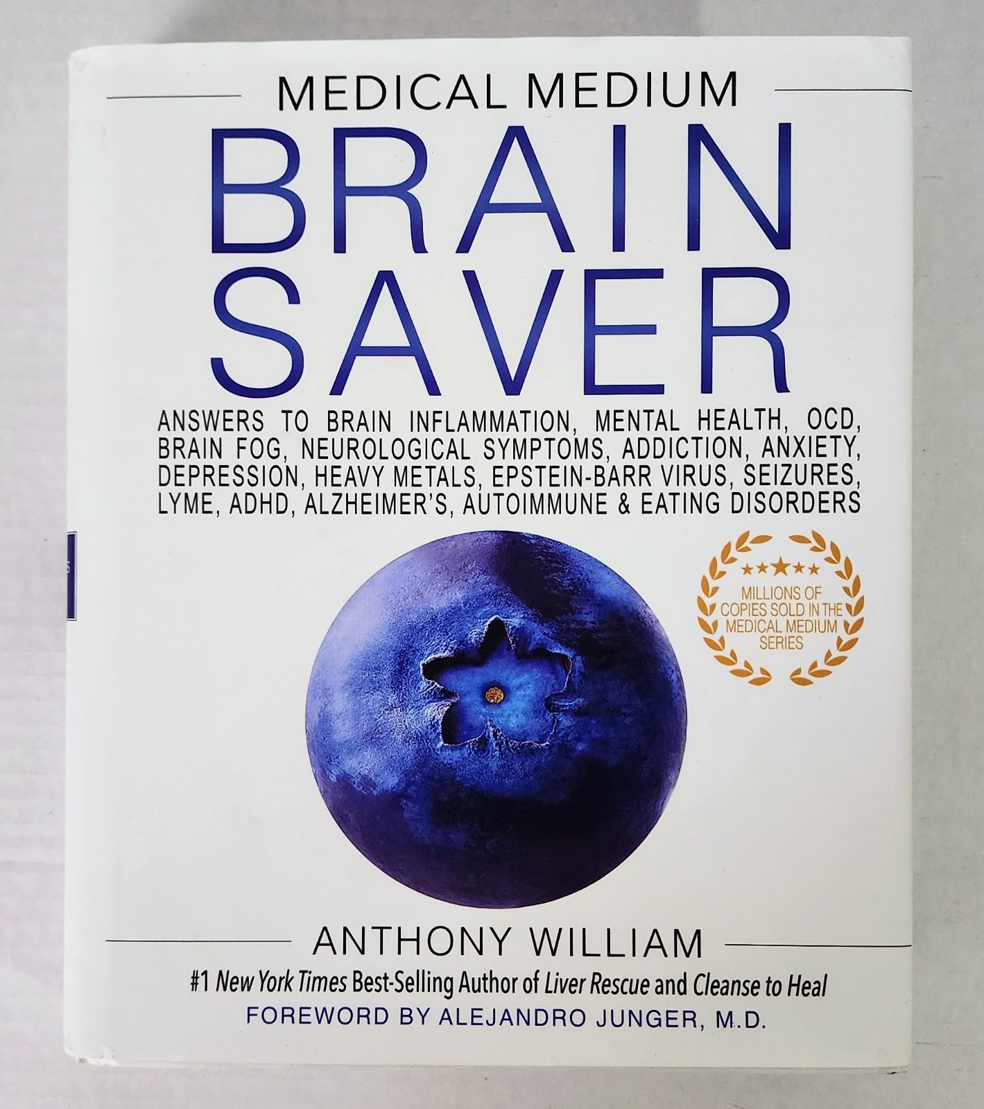 Medical Medium Brain Saver HC Anthony William 2022 ISBN 9781401954383