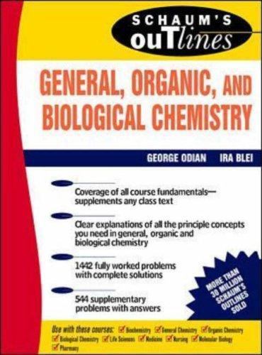 Schaum’s Outline Of General, Organic and Biological Chemistry