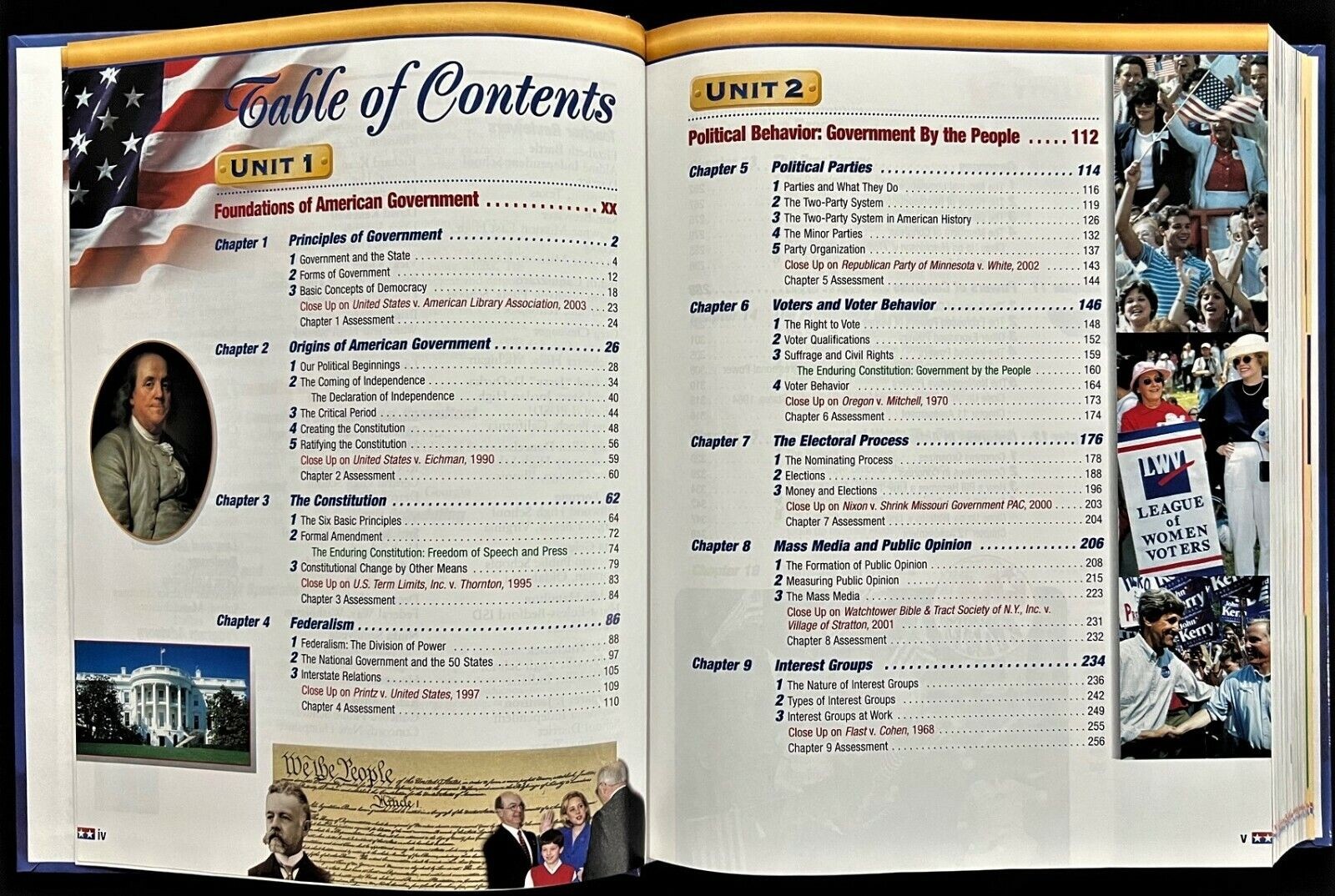 MAGRUDER’S AMERICAN GOVERNMENT – Student Textbook – By McClenaghan (2007)
