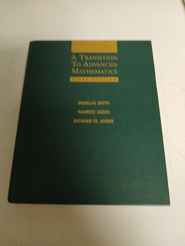A Transition to Advanced Mathematics