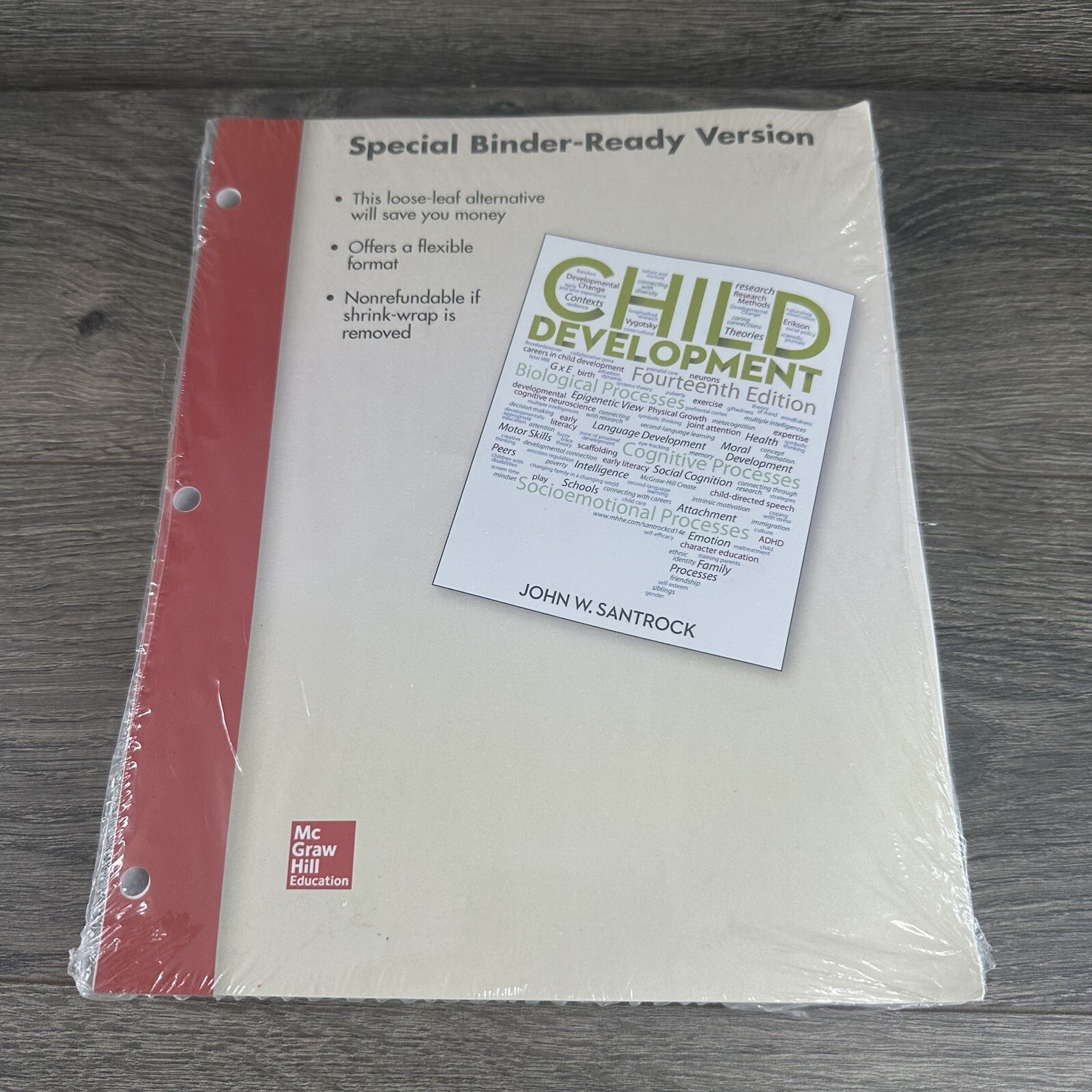 Looseleaf for Child Development Binder-Ready Version John W Santrock