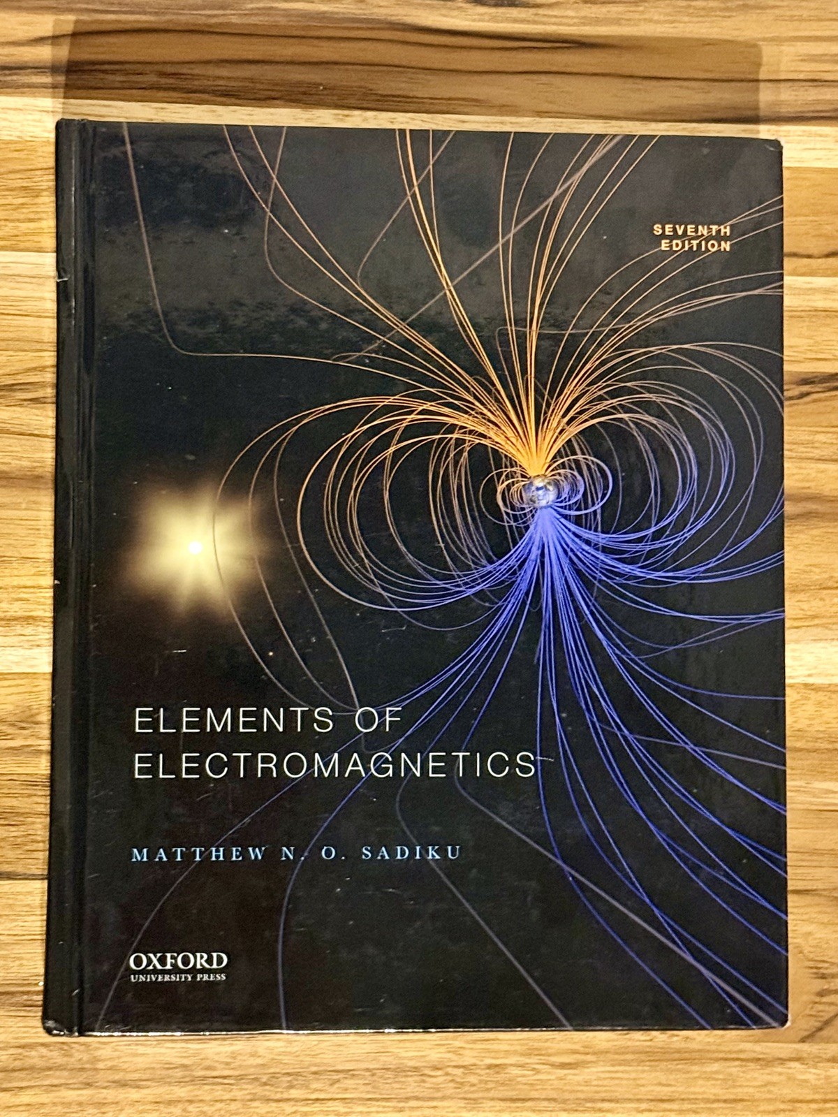EUC! Elements of Electromagnetics by Sadiku Textbook HARDCOVER* 7th Ed.