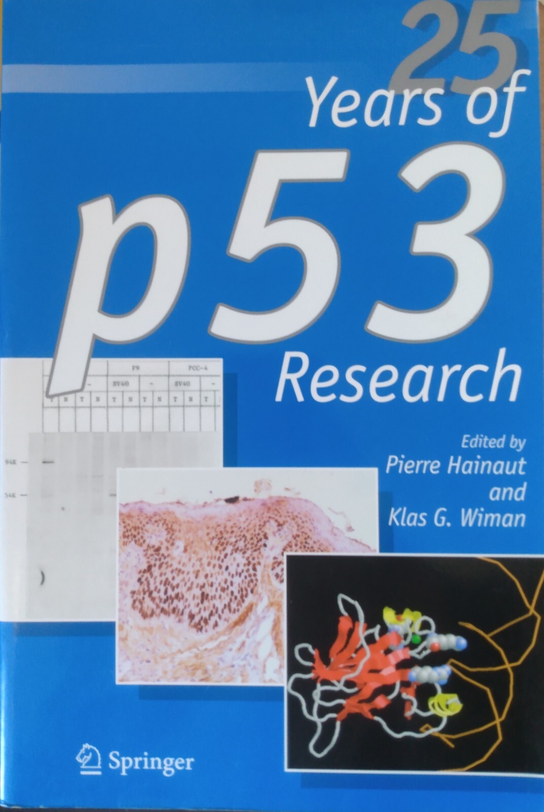25 Years of P53 Research Hainaut & Wiman Cancer Therapy Tumor Molecular Biology