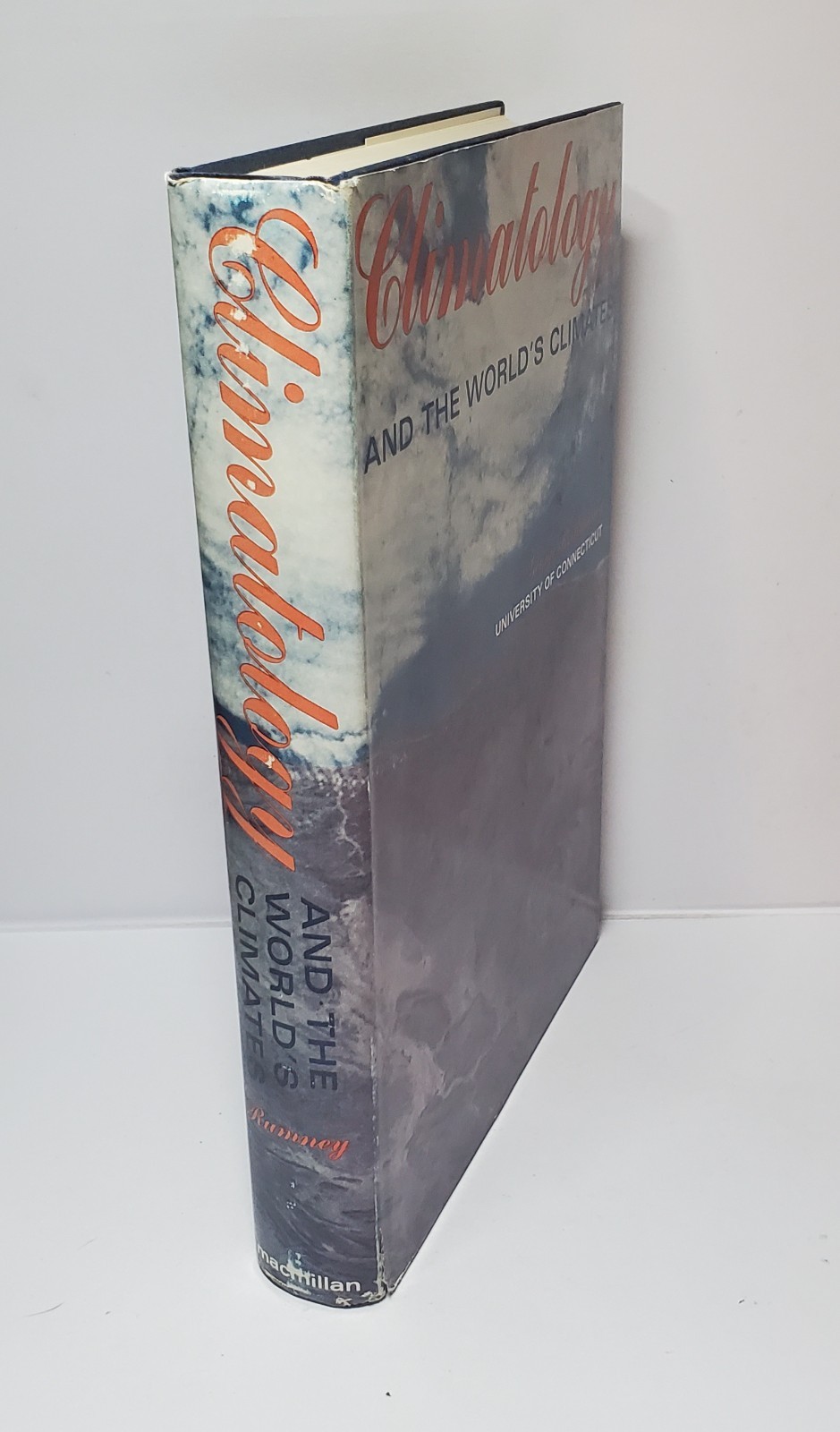 Climatology and World Climates by George R. Rumney Vintage 1968 HC 1st Ed. w/DJ