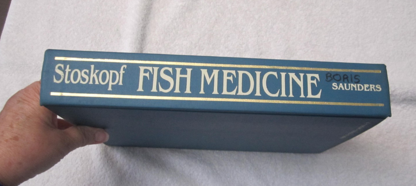 FISH MEDICINE by MICHAEL K. STOSKOPF, D.V.M., Ph. D,