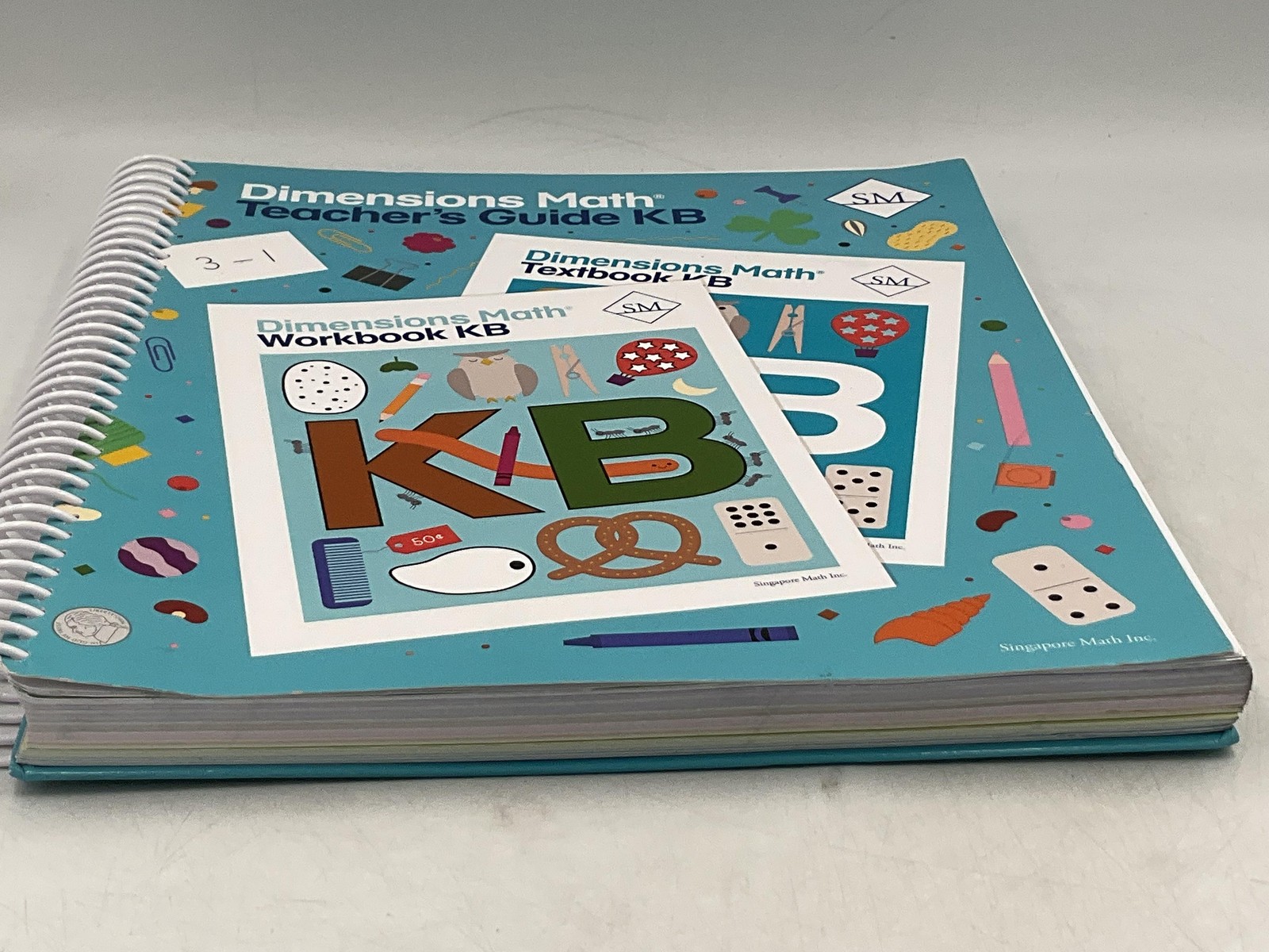 DIMENSIONS MATH Teacher’s Guide KB Singapore Math Inc. 2018 Paperback Ringbound