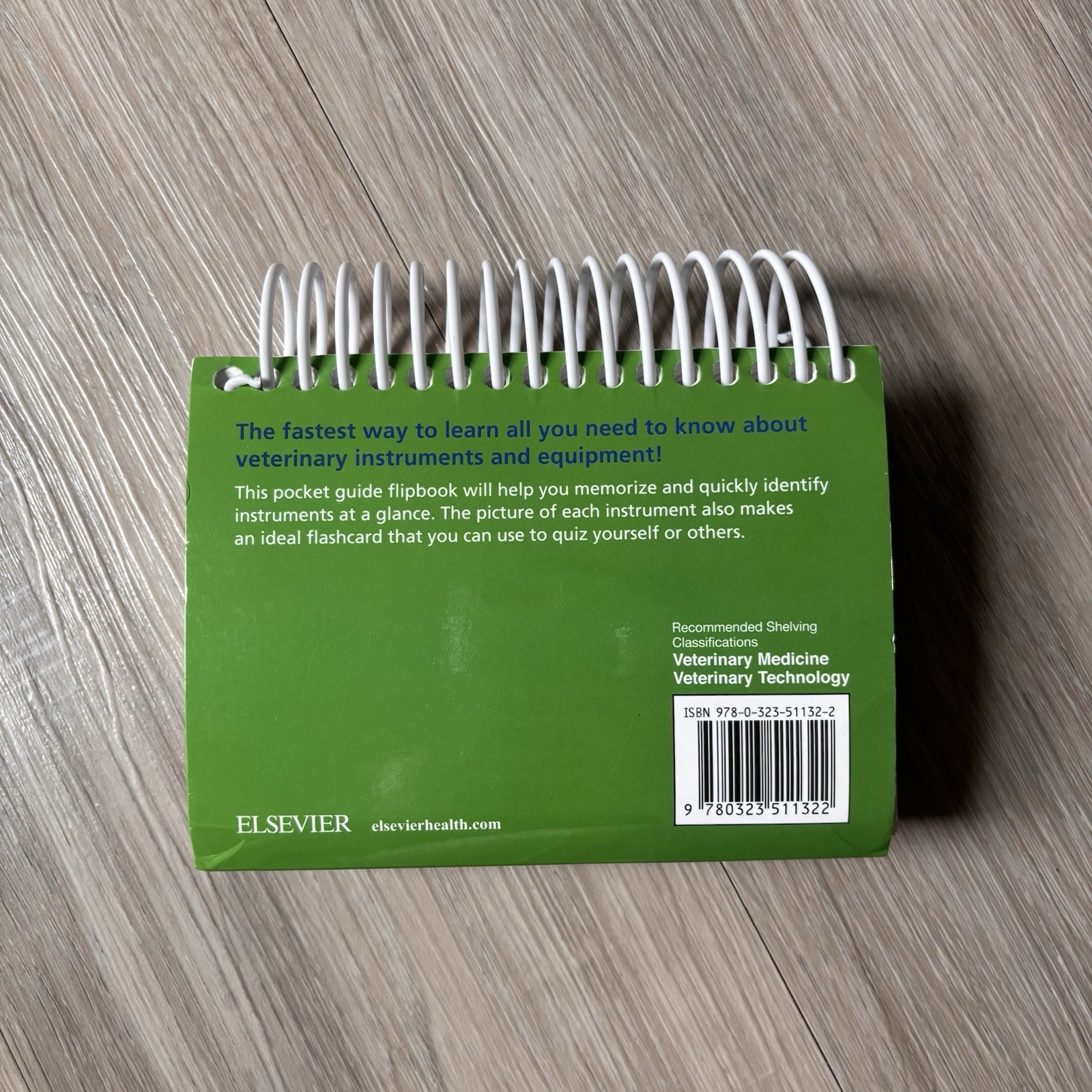 Elsevier Veterinary Instruments & Equipment Pocket Guide 4th Ed Spiral