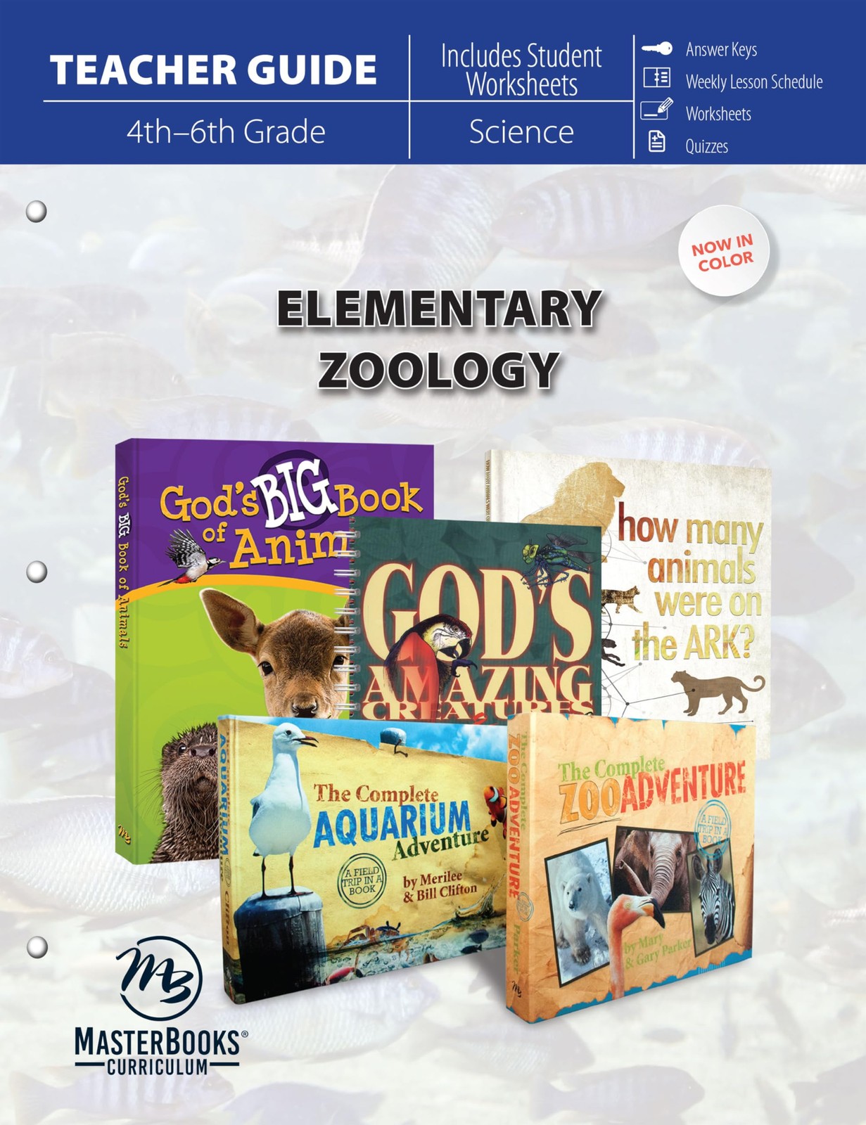 Elementary Zoology (Teacher Guide) – paperback Master Books