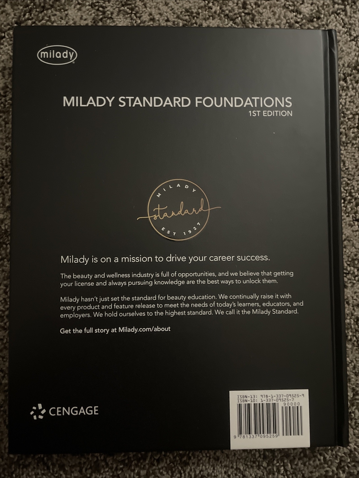 Milady Standard Foundations by Milady (2019, Hardcover, New Edition)