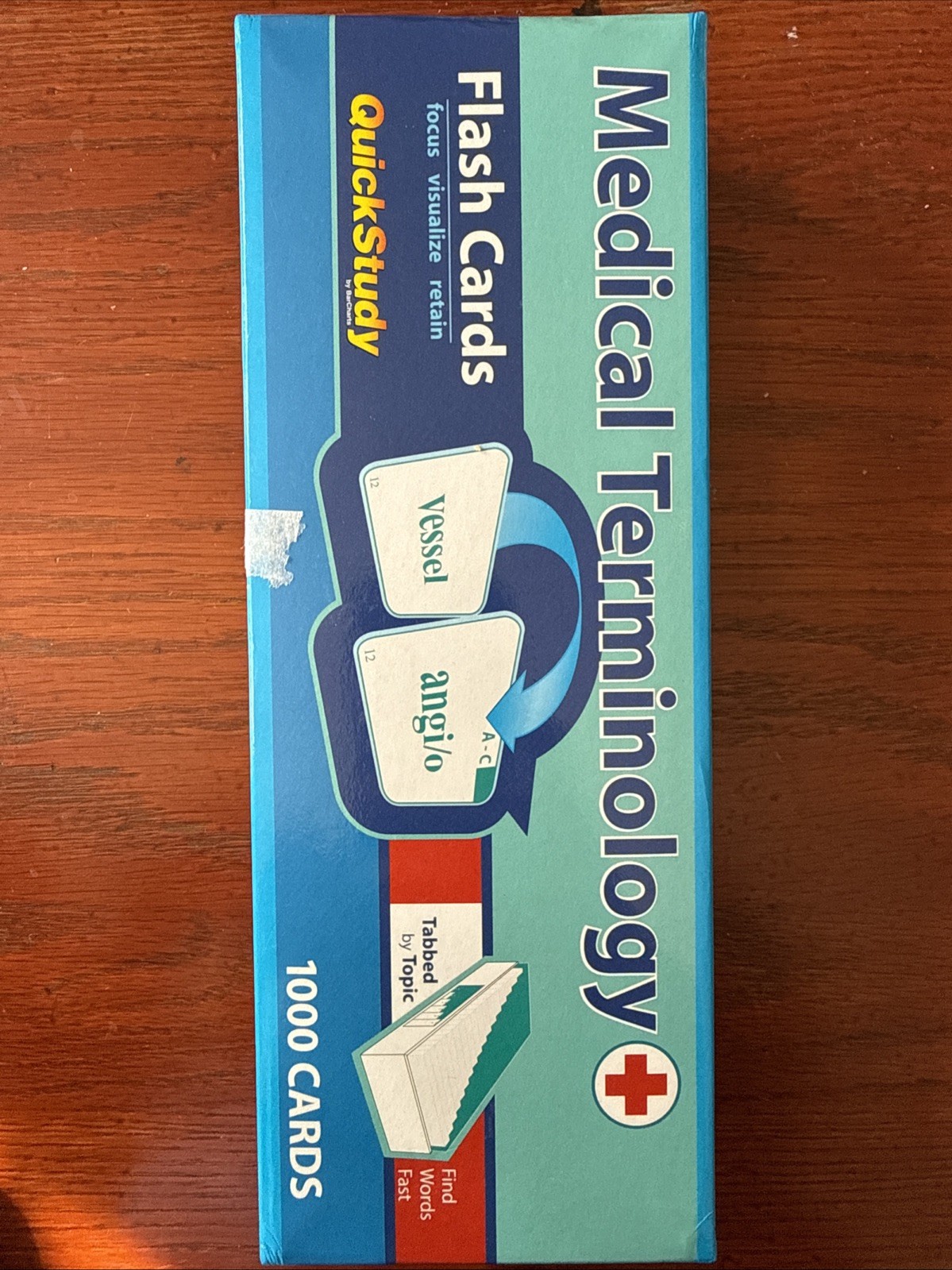 Medical Terminology Flash Cards (1000 Cards) : A QuickStudy Reference Tool by…