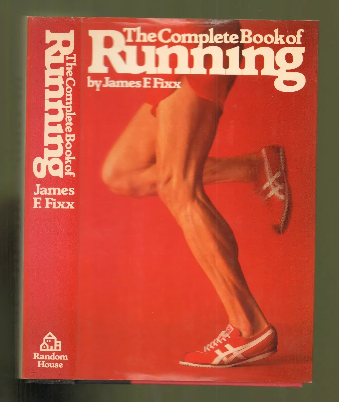 James F Fixx: The Complete Book of Running, Signed. Hardcover.
