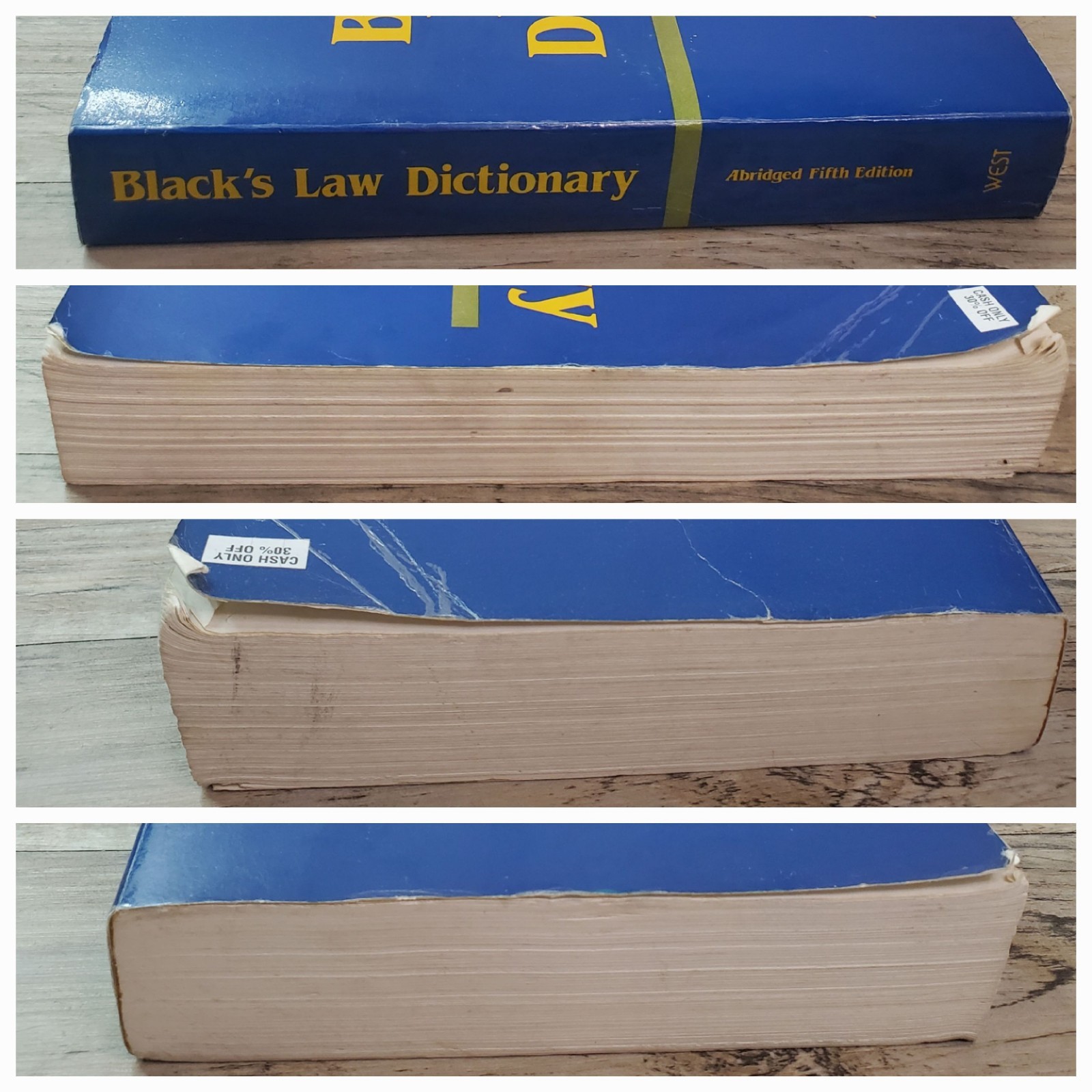 Black’s Law Dictionary: Abridged Fifth Edition – Henry Campbell Black – Acceptab