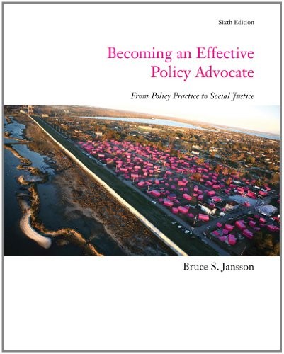 Becoming an Effective Policy Advoca…, Jansson, Dr Bru