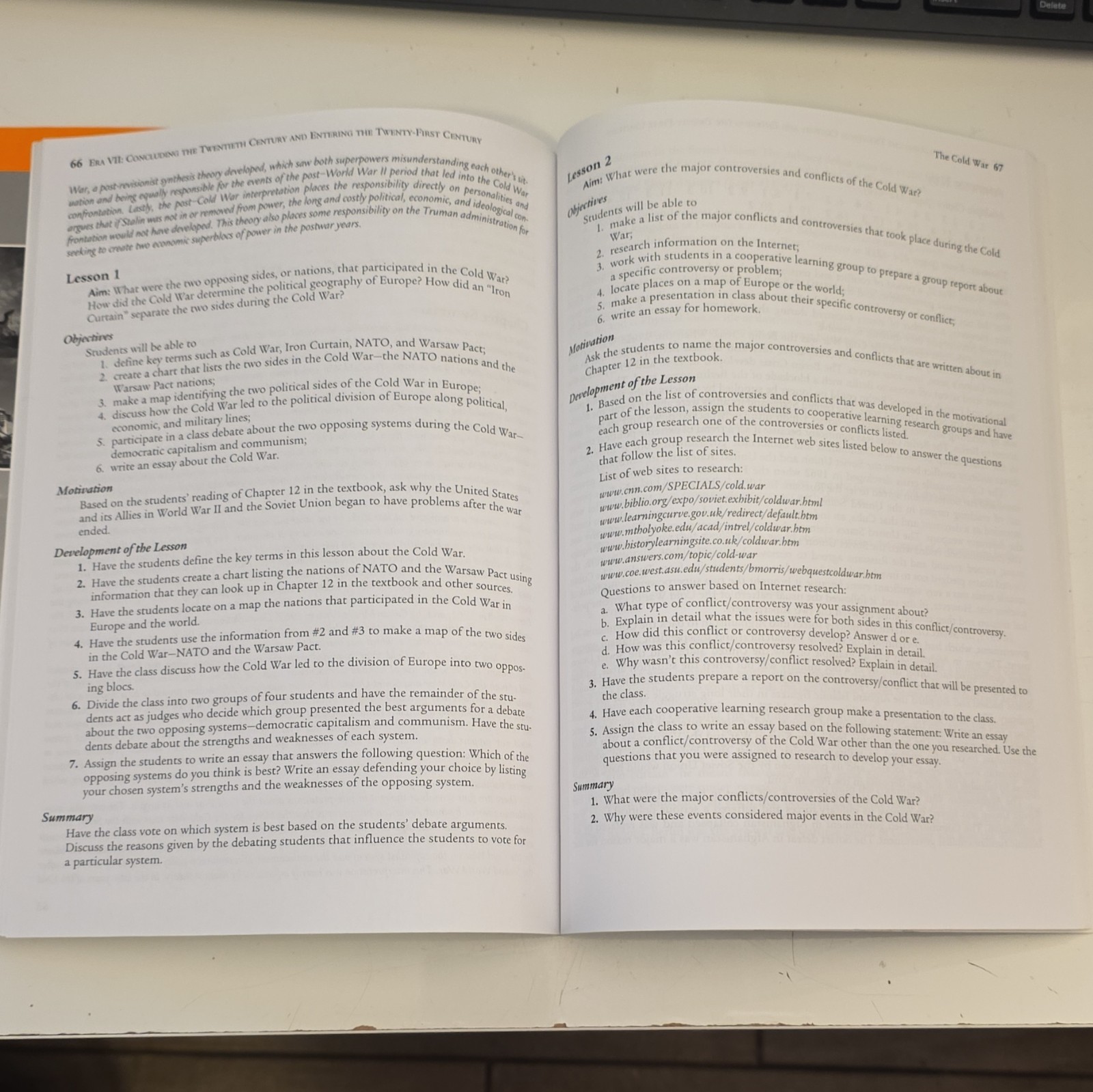 Barron’s Global History Teacher’s Manual Teacher’s Edition Vol 1-2 Weiner