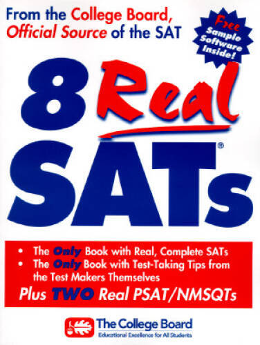8 Real Sats – Paperback By College Entrance Examination Board – ACCEPTABLE
