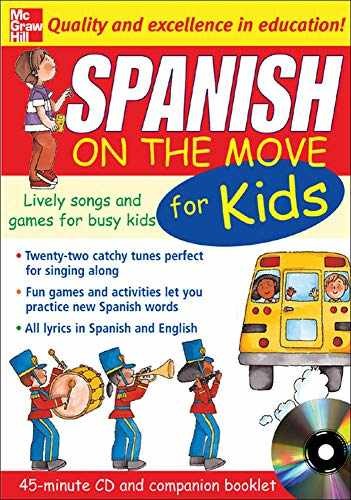 Spanish On The Move For Kids (1CD – Audio CD, by Bruzzone Catherine – Very Good