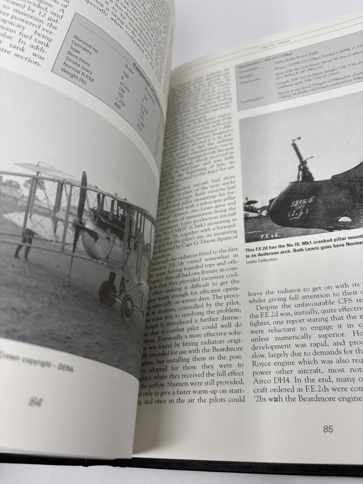Aeroplanes of the Royal Aircraft Factory Paul Hare Crowood Aviation Series Book