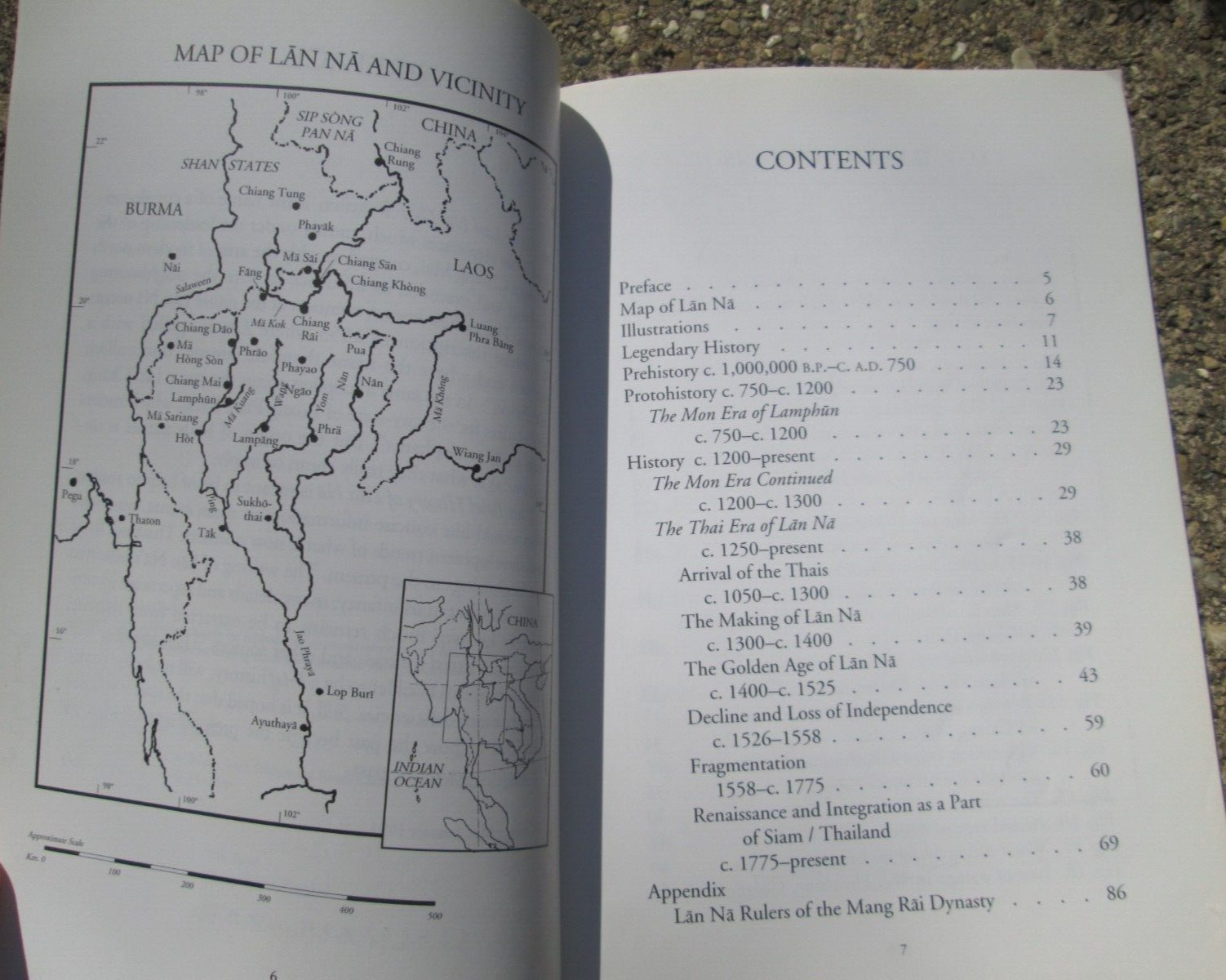 2000 Brief History of Lan Na : Civilizations of North Thailand by Hans Penth PB