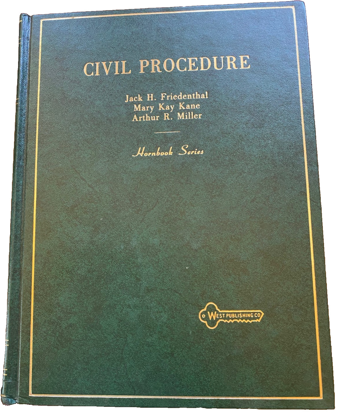 Thomson West Hornbook Series Civil Procedure 1985 Ed HC Friedenthal et al