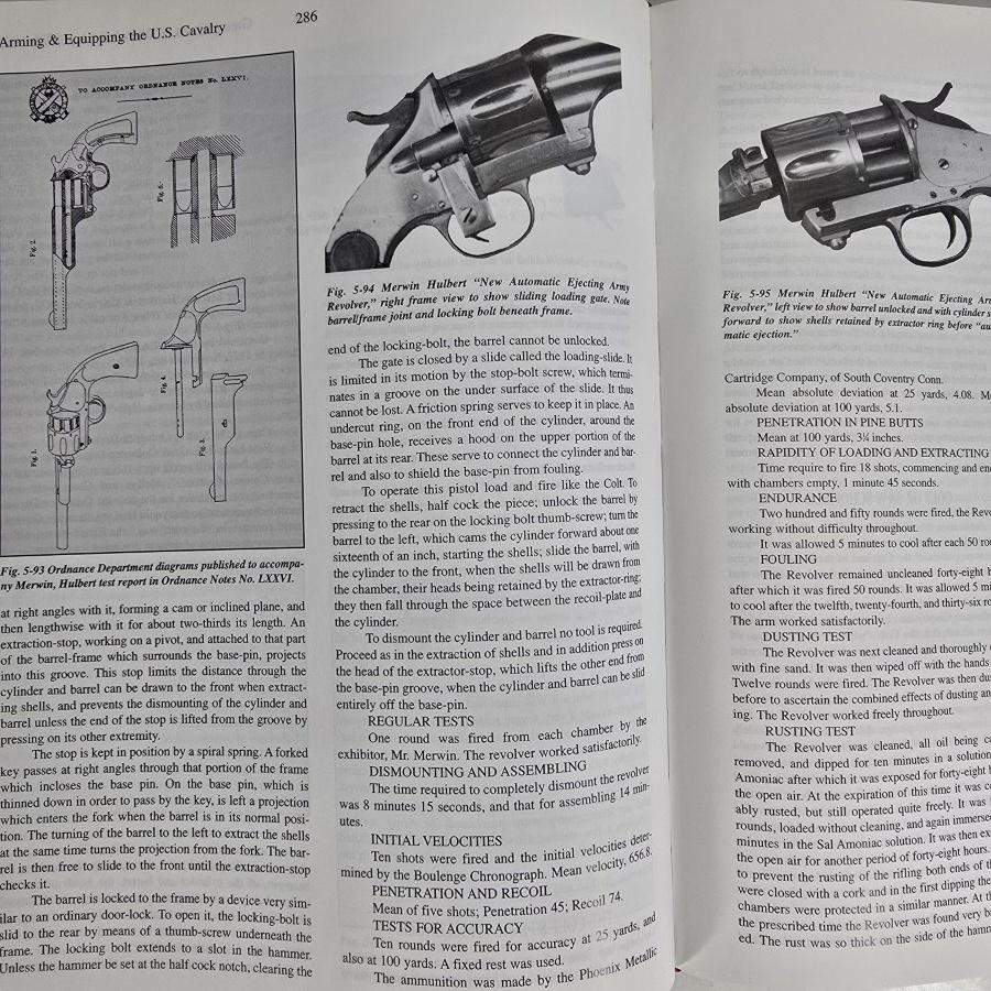 Arming And Equipping The United States Cavalry 1865 1902 Farrington Gun Book Vtg