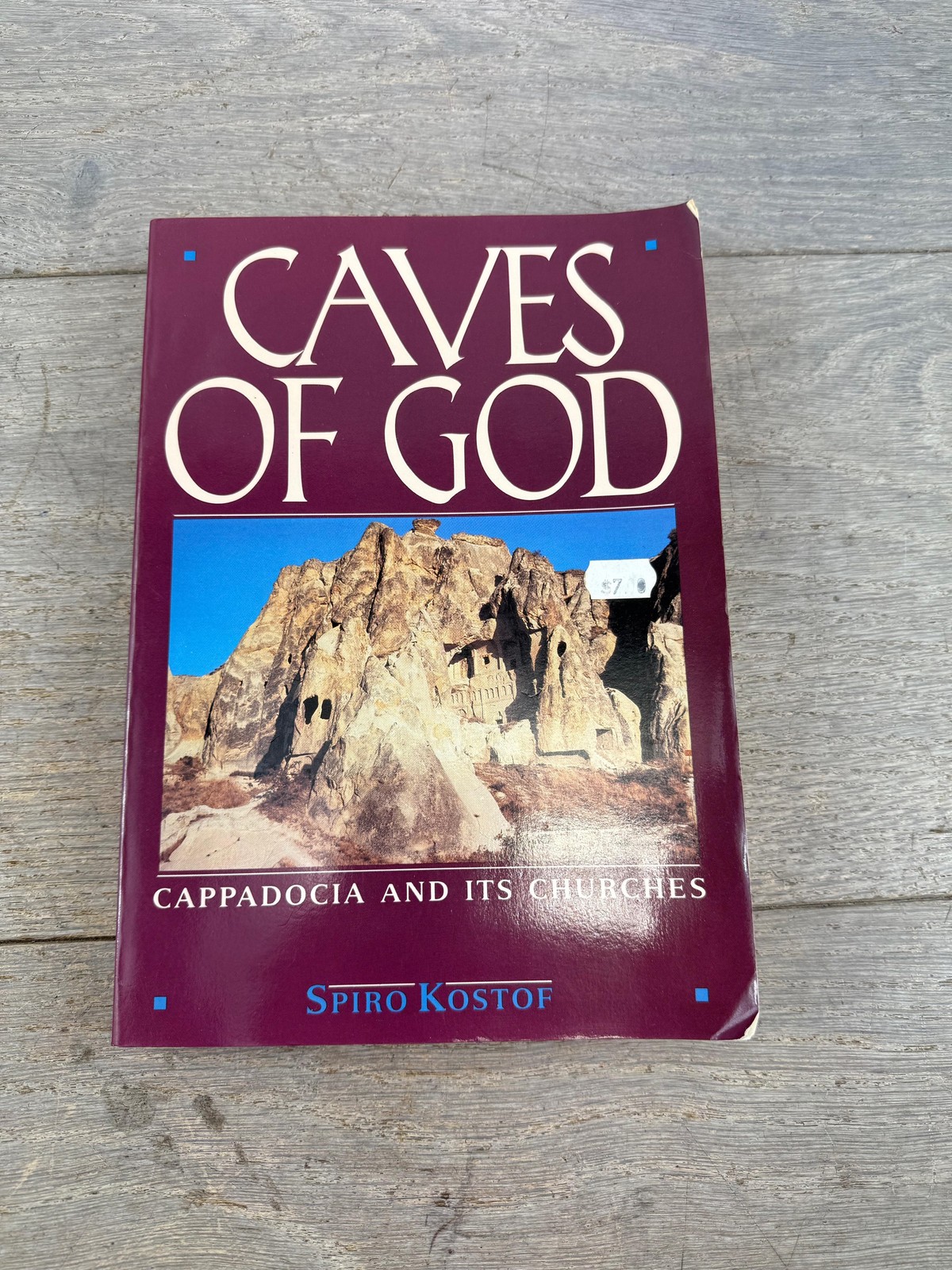 Vintage 1989 Caves Of God Spiro Kostof Cappadocia Churches Oxford PB Illustrated