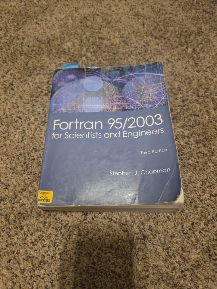 Fortran 95/2003 for Scientists & Engineers by Chapman, Stephen J. (Paperback)