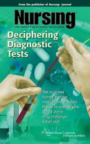 Deciphering Diagnostic Tests (Nursing Journal Series)