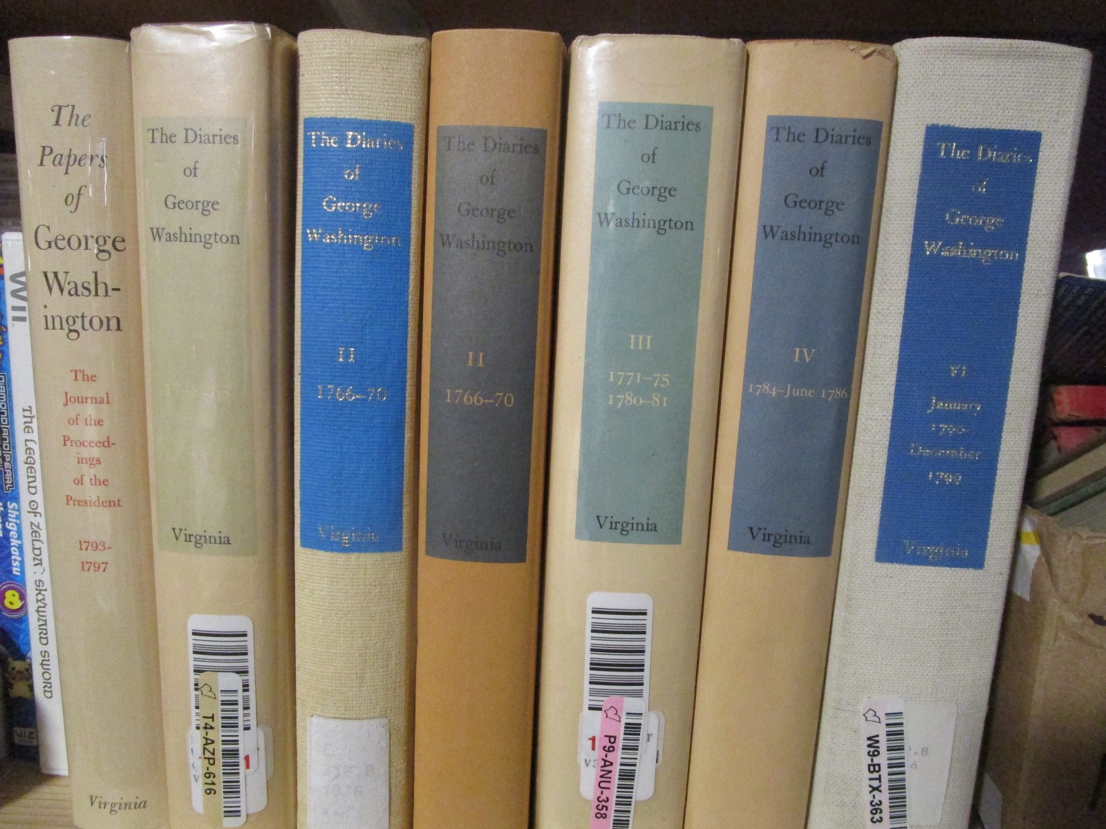 The Diaries of George Washington books