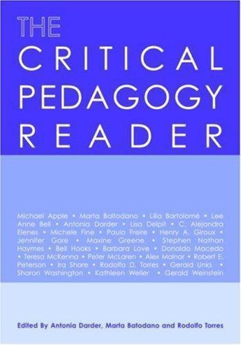 The Critical Pedagogy Reader