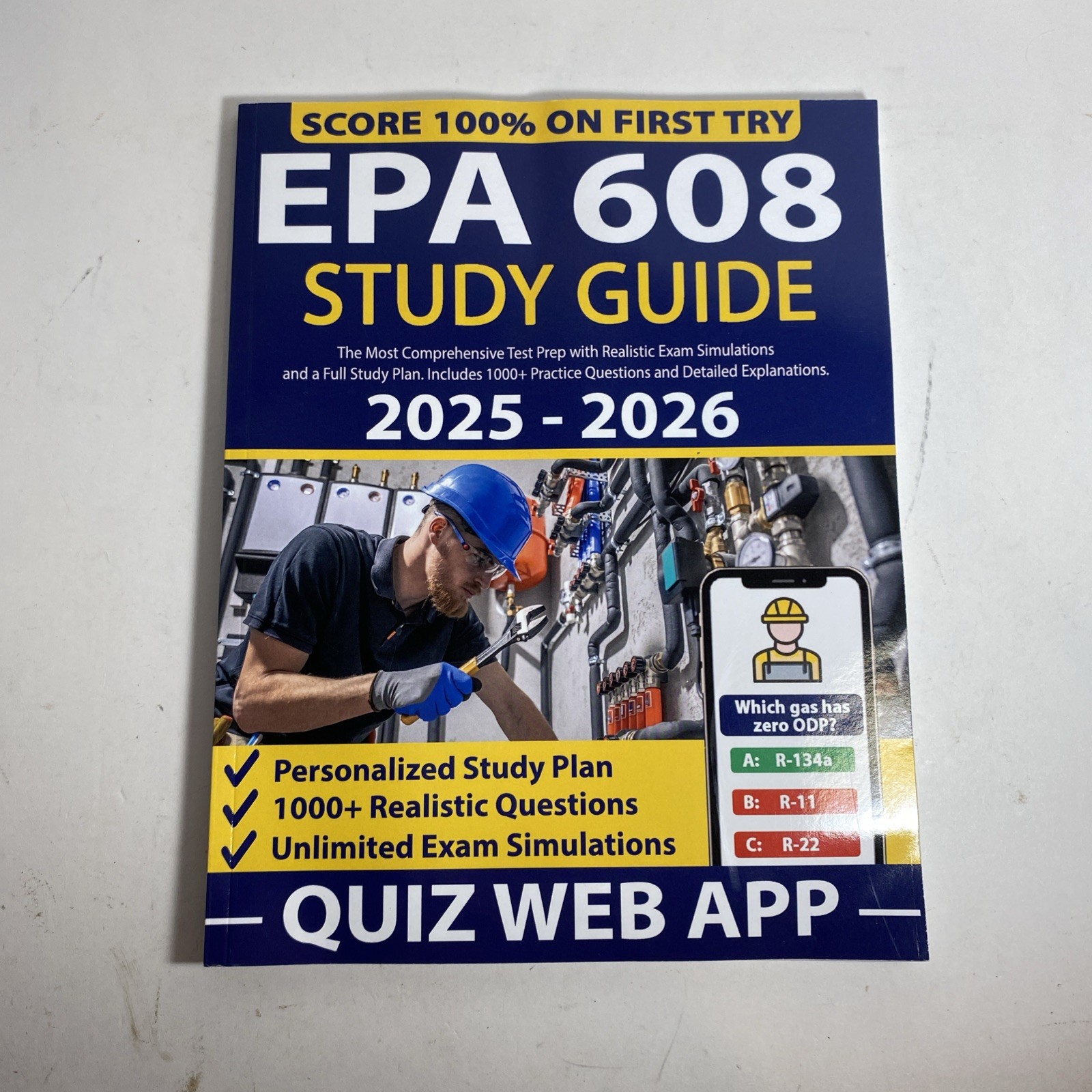 EPA 608 Study Guide: the Most Comprehensive Test Prep w Exam Simulations 2025-26